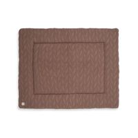 Jollein boxkleed 75x95 cm Spring Knit Chestnut Maat