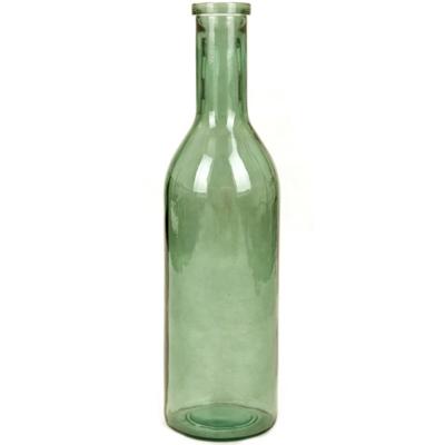Flesvaas groot - Rioja - groen - eco glas - 18 x 75 cm