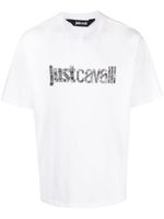 Just Cavalli t-shirt en coton à logo imprimé - Blanc - thumbnail