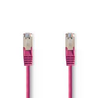 CAT5e SF/UTP-Netwerkkabel | RJ45 Male - RJ45 Male | 20 m | Roze