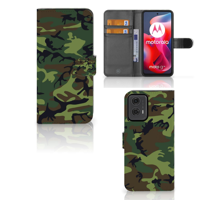 Motorola Moto G24 | G04 | G24 Power Telefoon Hoesje Army Dark