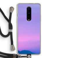 Sunset pastel: OnePlus 8 Transparant Hoesje met koord