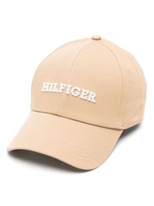 Tommy Hilfiger casquette en coton à logo appliqué - Tons neutres