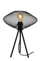 Lucide Mesh tafellamp 30cm 1x E27 zwart