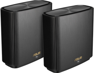 ASUS ZenWiFi AX (XT8) draadloze router Gigabit Ethernet Tri-band (2.4 GHz / 5 GHz / 5 GHz) Zwart