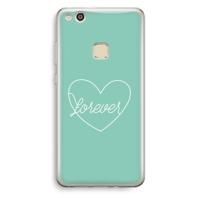 Forever heart pastel: Huawei Ascend P10 Lite Transparant Hoesje - thumbnail