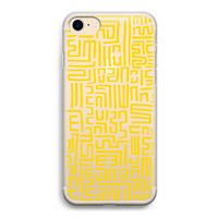 Majorelle Blue Print: iPhone 7 Transparant Hoesje