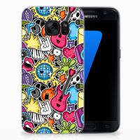 Samsung Galaxy S7 | Sillicone Back Cover | Punk Rock