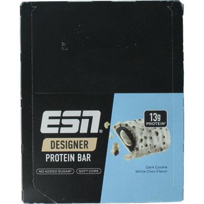 ESN dark cookie white choc bar 45g