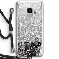 Vexx City #2: Samsung Galaxy S9 Transparant Hoesje met koord