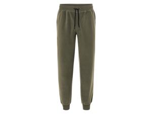 LIVERGY Heren fleecebroek (L, Kaki)