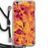 Eternal Fire: iPhone 6 / 6S Transparant Hoesje met koord