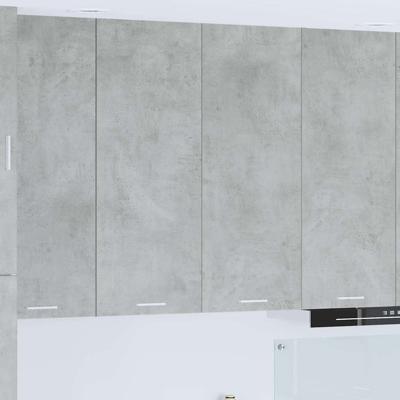 Hangkast Riga Beton Grijs 80 x 31 x 100 cm Bewerkt hout Hangkast Riga Beton Grijs 80 x 31 x 100 cm Bewerkt hout