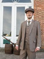 3-Delig Tweed Pak Classic Lichtbruin Barleycorn Tweed | Peaky Blinders