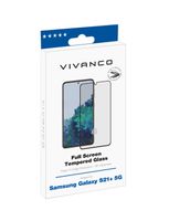 Vivanco 2.5D 2.5DGLASVVSGS21P Screenprotector (glas) Samsung 1 stuk(s) Krasvast - thumbnail