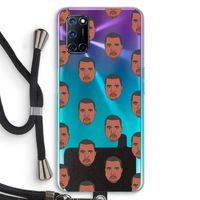 Kanye Call Me?: Oppo A72 Transparant Hoesje met koord