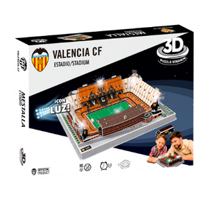 Valencia CF Mestalla Stadion - 3D Puzzel (LED Editie)