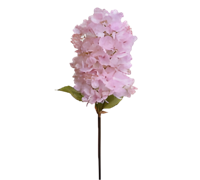 Kunst hortensia pluim lichtroze 85 cm - Buitengewoon de boet