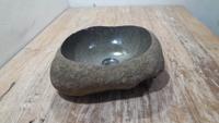 Wasbak riviersteen RVS250306, 37x36x15 cm