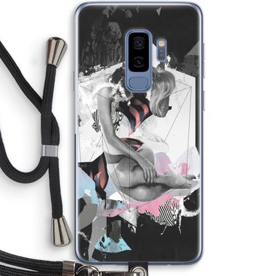 Camouflage de sommeil: Samsung Galaxy S9 Plus Transparant Hoesje met koord