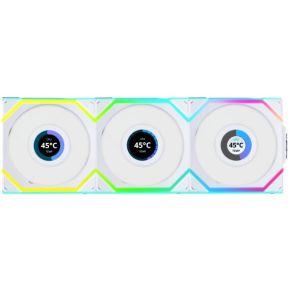 Lian Li UNI FAN SL Wireless LCD 120mm 3-Pack White