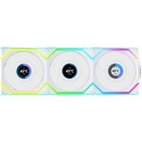 Lian Li UNI FAN SL Wireless LCD 120mm 3-Pack White