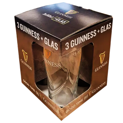 Guinness Guinness Stout Proefpakket 3x 50cl + glas Guinness Guinness Stout Proefpakket 3x 50cl + glas