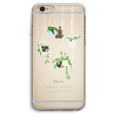 Hang In There: iPhone 6 Plus / 6S Plus Transparant Hoesje