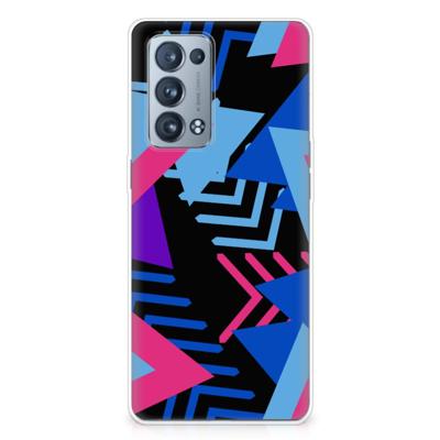 OPPO Reno 6 Pro Plus 5G | TPU Hoesje | Funky Triangle