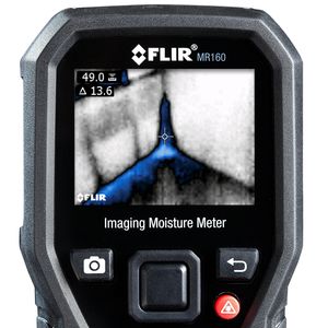FLIR MR 160 Materiaalvochtmeter Meetbereik bouwvochtigheid 0 tot 100 %Vol. Geïntegreerde warmtebeeldcamera