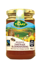 De Traay Biologische Fairtrade Bloemenhoning