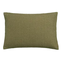 Vandyck home pique martini olive Kussensloop