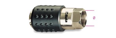 Beta 1917F 1/2-Universele Snelkoppeling - 019170014