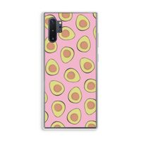 Dancing avocados: Samsung Galaxy Note 10 Plus Transparant Hoesje