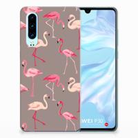 Huawei P30 | TPU Hoesje | Flamingo