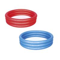 Bestway Opblaasbaar Kinderzwembad 3 Ringen Eco Kleurassortiment 122x25 cm +2 Jaar Tuin 51025