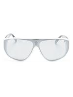 Moncler Eyewear lunettes de soleil à monture oversize - Blanc