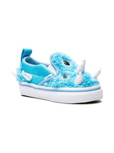 Vans Kids baskets Monster à design sans lacets - Bleu