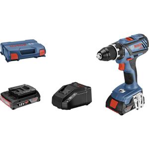 Bosch Professional GSR 18V-28 Accu-schroefboormachine 18 V 2 snelheden Incl. 2 accus, Incl. koffer