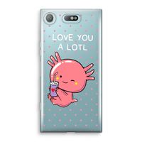 Love You A Lotl: Sony Xperia XZ1 Compact Transparant Hoesje