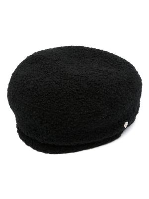 Helen Kaminski chapeau Hailie à plaque logo - Noir