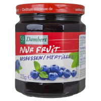 Damhert Puur Fruit Confituur Bosbessen - thumbnail