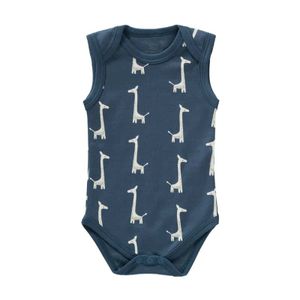 Fresk romper zonder mouw Giraf indigo blue Maat