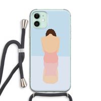 Mirror: iPhone 11 Transparant Hoesje met koord