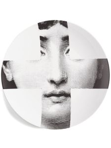 Fornasetti assiette décorative Tema e Variazioni No. 151 - Blanc