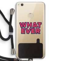 Whatever: Huawei Ascend P8 Lite (2017) Transparant Hoesje met koord