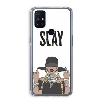 Slay All Day: OnePlus Nord N10 5G Transparant Hoesje