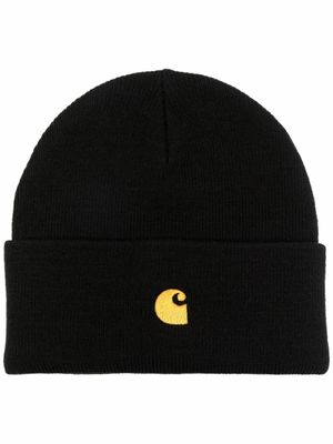 Carhartt WIP bonnet Chase en maille - Noir