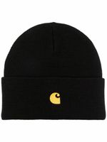 Carhartt WIP bonnet Chase en maille - Noir - thumbnail