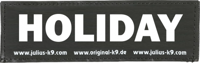 Julius-K9 label - Holiday